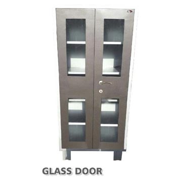 Glass Door Steel Almirah