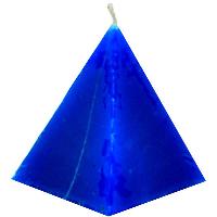 pyramid plain candle