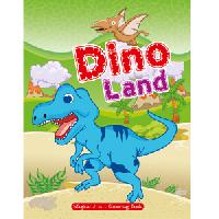 ART FACTORY-DINO LAND Magical 5 in 1 colouring book