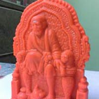 Wax Sai Baba Idol