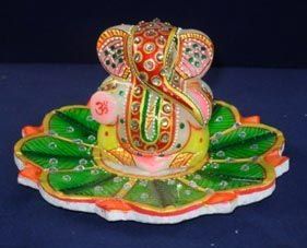 Marble Choki Ganesh