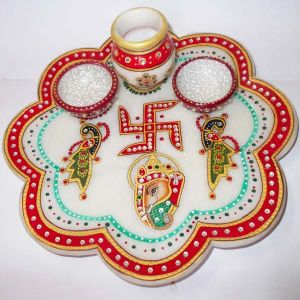 marble Pooja Thaali