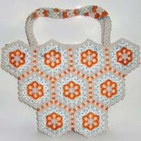 Crystal Flower Handbags