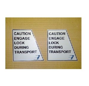 Chemically Etching Name Plate