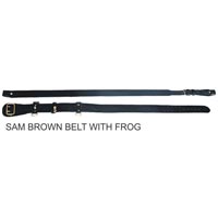 Sama Brown Belts With Frog  1