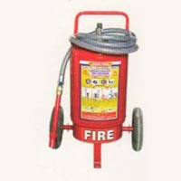 Trolley Mounted Fire Extinguisher (25 kg)