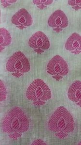 Jacquard Cotton Silk Fabric