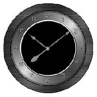 metal clock