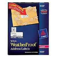 weatherproof labels