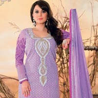 Good Looking Party Wear Zari Resham Embroidered Dress
