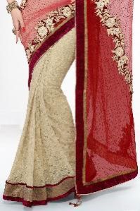 Designer Net Saree