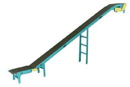 Inclinde Flat Belt Conveyors