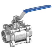 Marck & Care (MNC) 3 Piece Flanged End Ball Valve