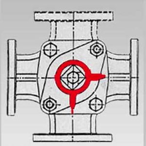 Multiported Lubricated Taper Plug Valve, Size 15mm To 80mm