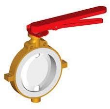 PFA Lined Butterfly Valve