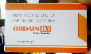 Oradian D3 Softgel Capsules