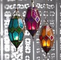 Colored Hanging Lamp