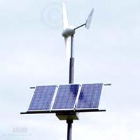 Solar And Wind Hybrid Street Light System