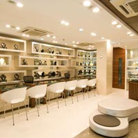 Jewelry Showroom Interior Designing