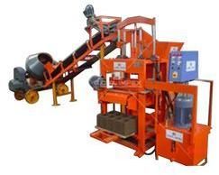 automatic concrete bricks machine