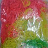 Latex rubber bands for industrial uses