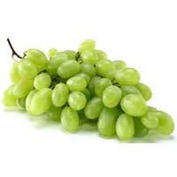 fresh white grapes
