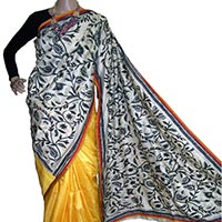 Kantha Stitch Sarees