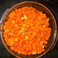 frozen carrot dices