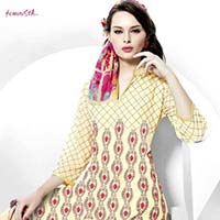 Ladies Cocktail Kurtis