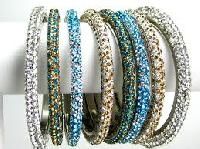 Lac Kada Rhinestone Bangles