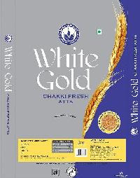 White Gold Chakki Fresh Atta 25Kg