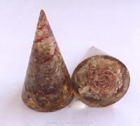 Orgone/ Orgonite Moon Stone Cone