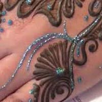 Golden and Silver  Mehndi Designing Services