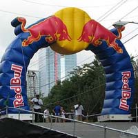 inflatable advertising arch