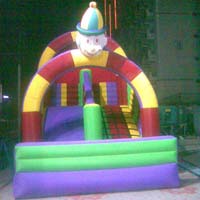 inflatable bouncy sliding
