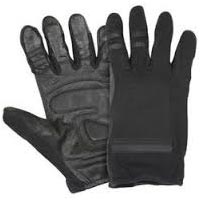 Mens Leather Black Gloves