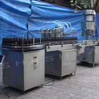 automatic bottling plant