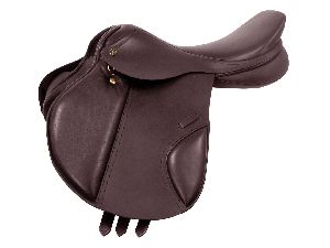 Derby leather event english saddle