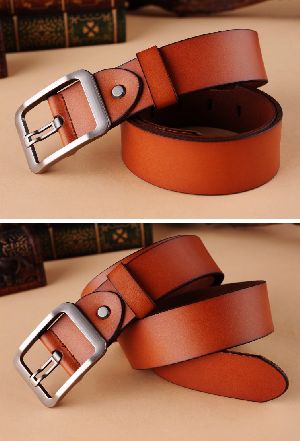 Genuine Leather  Men Belt