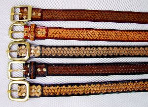 Hand Tooled Leather Belts