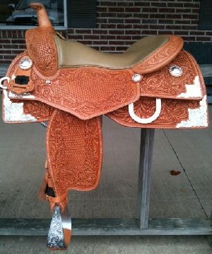 Western Show Saddle
