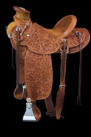 Western Tack Western Full Seat and Carving Saddle