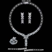 Diamond Necklace Set (SNK 4536)