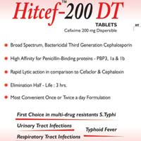 Hitcef-200 Mg DT Tablets