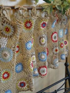 crochet curtains