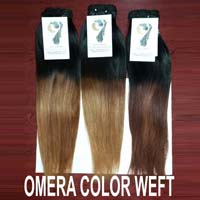 Colored Weft Hair