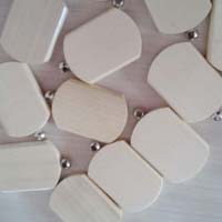 Wooden Capsule Type Keychains