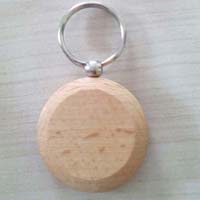 Wooden Round Keychains