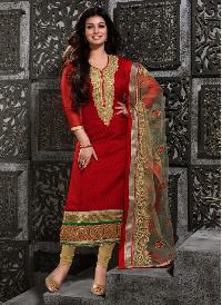 party wear churidar suits