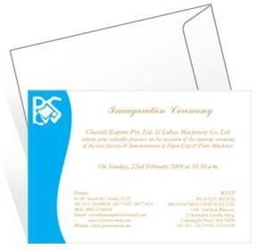 Invitation Cards (Screen Printing)